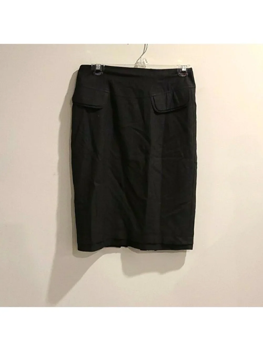Nanette Lepore wool blend Heathered grey skirt